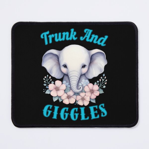 Item preview, Trunk And Giggles. funny elephant designed and sold by ElephantVibes.