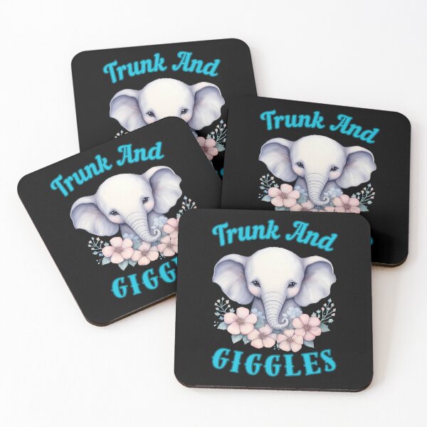 Item preview, Trunk And Giggles. funny elephant designed and sold by ElephantVibes.