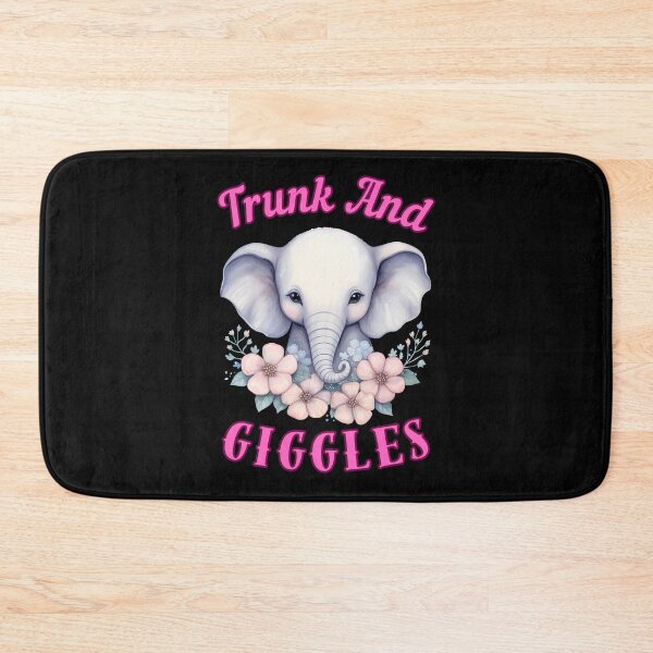 Item preview, Trunk And Giggles. elephant head designed and sold by ElephantVibes.