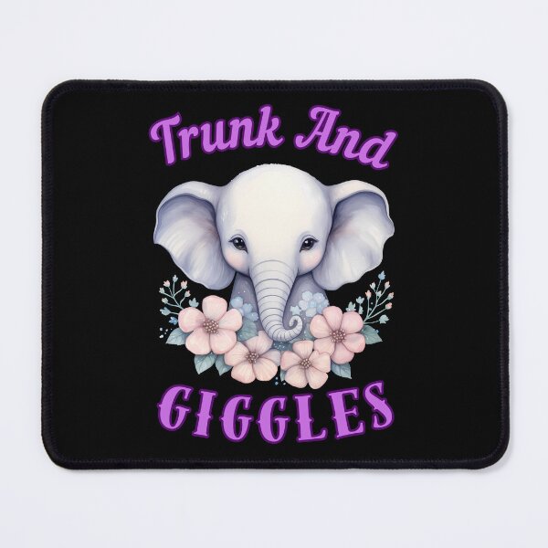Item preview, Trunk And Giggles. elephant face designed and sold by ElephantVibes.