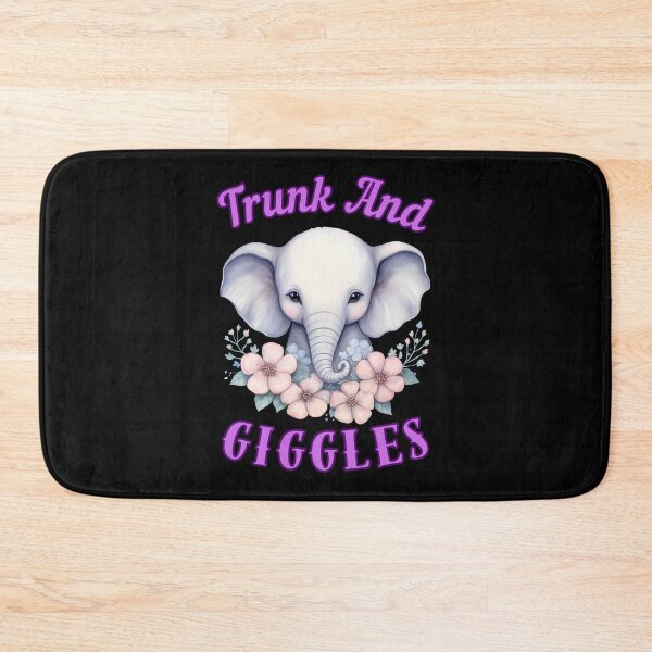 Item preview, Trunk And Giggles. elephant face designed and sold by ElephantVibes.
