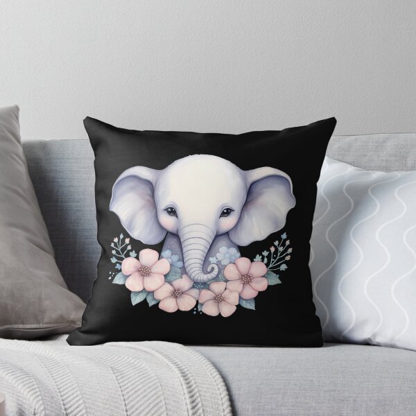 Item preview, Flower Elephant designed and sold by ElephantVibes.