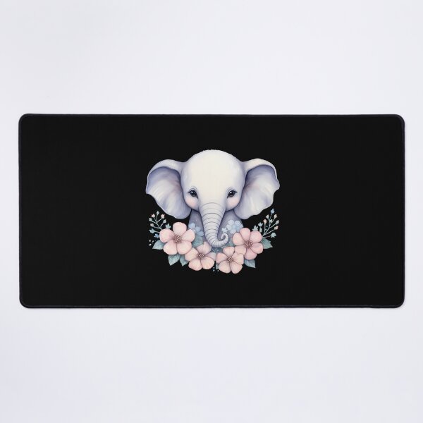 Item preview, Flower Elephant designed and sold by ElephantVibes.