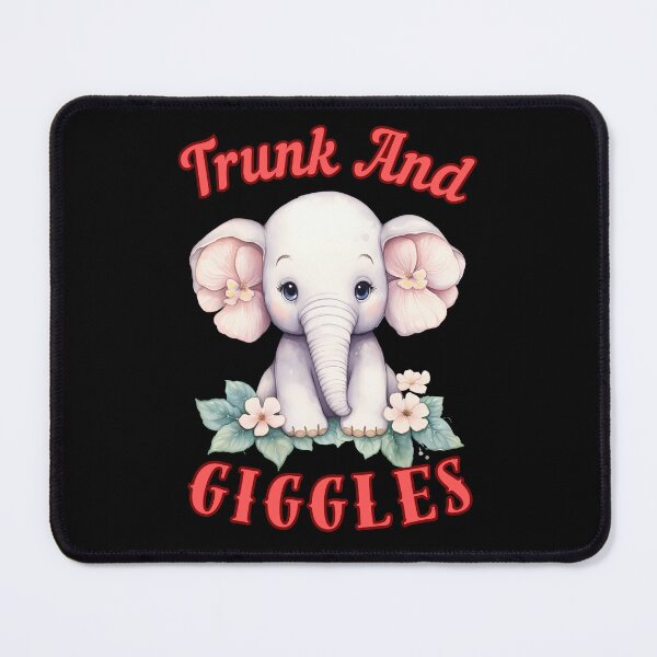 Item preview, Trunk And Giggles. happy elephant designed and sold by ElephantVibes.