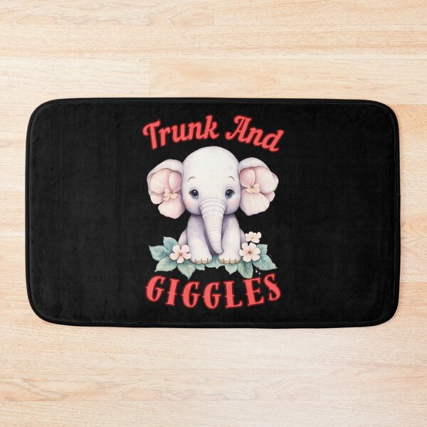 Item preview, Trunk And Giggles. happy elephant designed and sold by ElephantVibes.