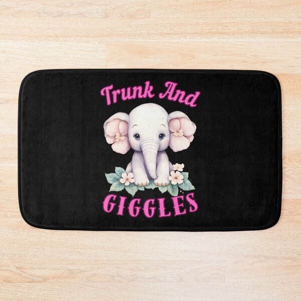 Item preview, Trunk And Giggles. elephant saying designed and sold by ElephantVibes.
