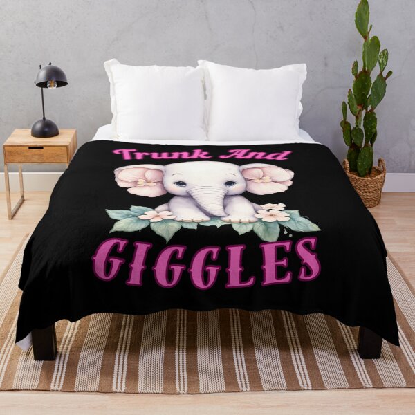 Item preview, Trunk And Giggles. elephant saying designed and sold by ElephantVibes.