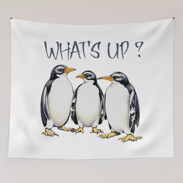 Item preview, Whats up Penguin designed and sold by JoeStylistic.