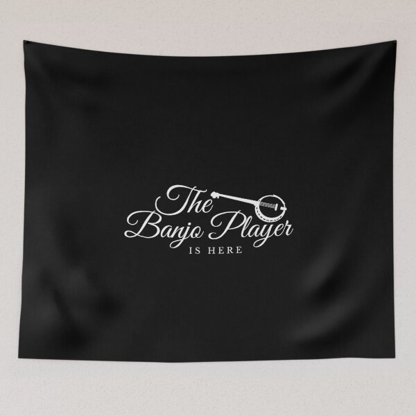 Item preview, Relax The banjo Player Is Here designed and sold by TrendMosaic.