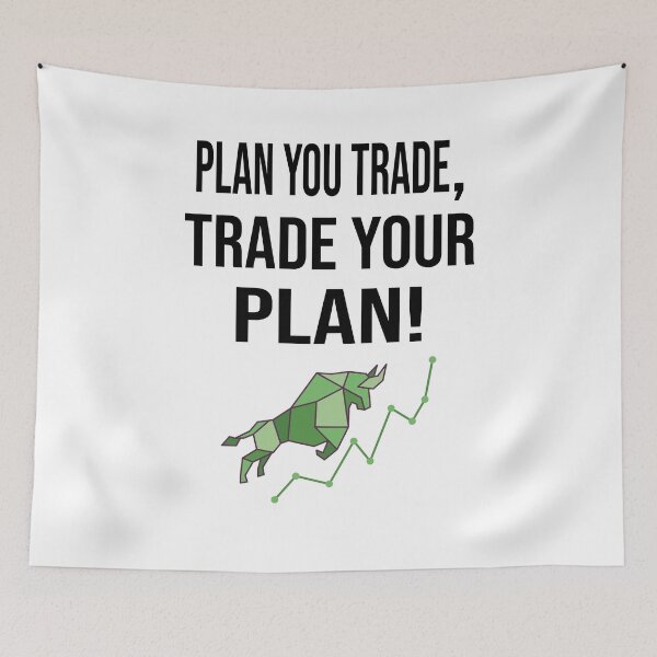 Item preview, Plan your trade, trade your plan designed and sold by saulmedia.