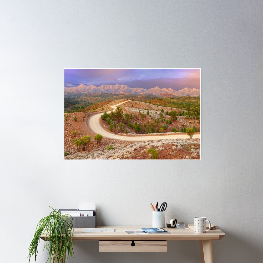 Bunyeroo Valley, Flinders Ranges, South Australia Poster