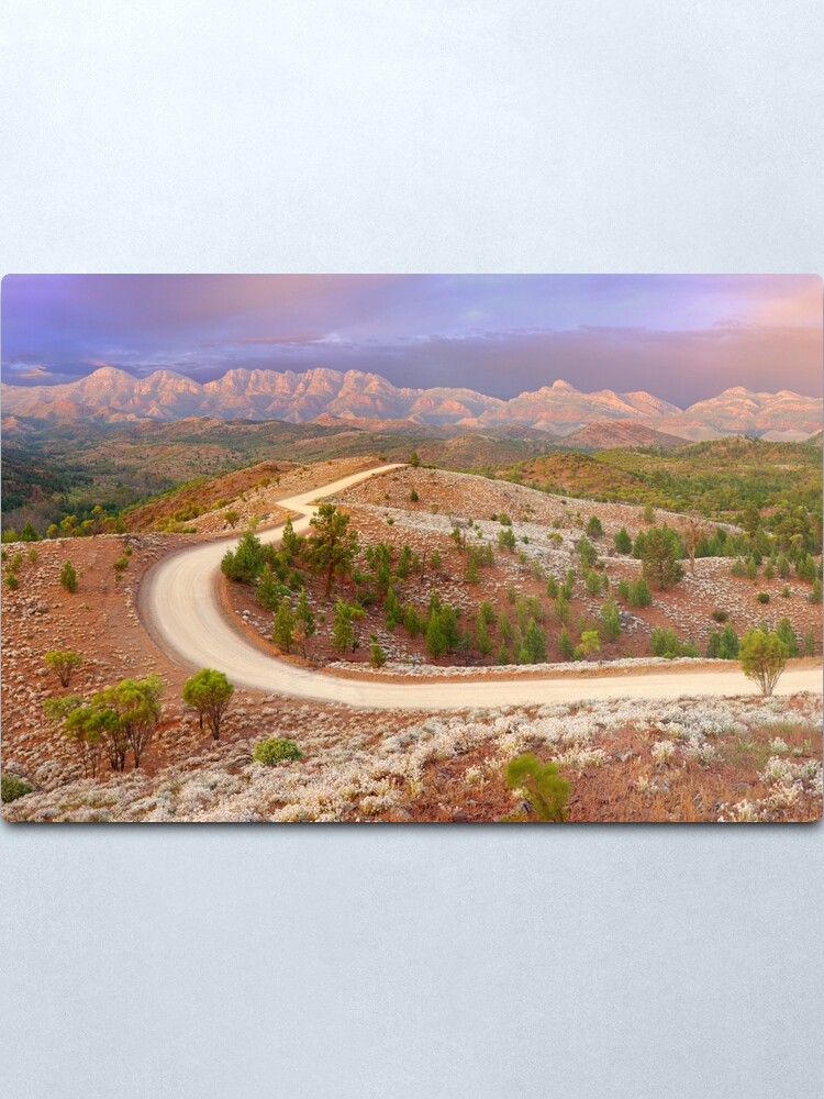 Alternate view of Bunyeroo Valley, Flinders Ranges, South Australia Metal Print