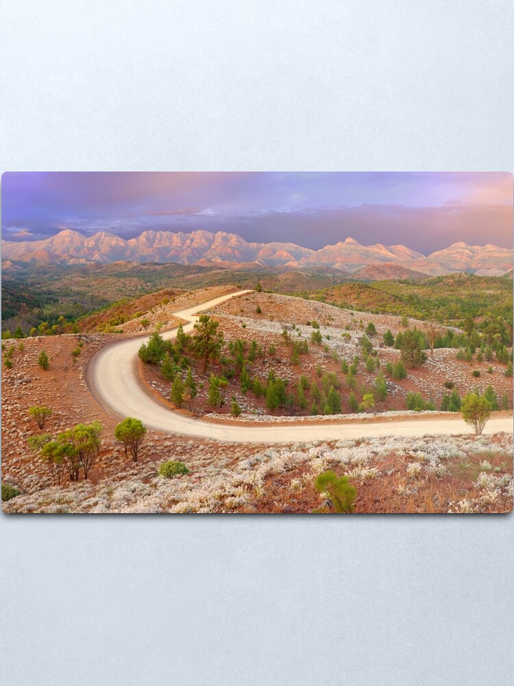 Alternate view of Bunyeroo Valley, Flinders Ranges, South Australia Metal Print
