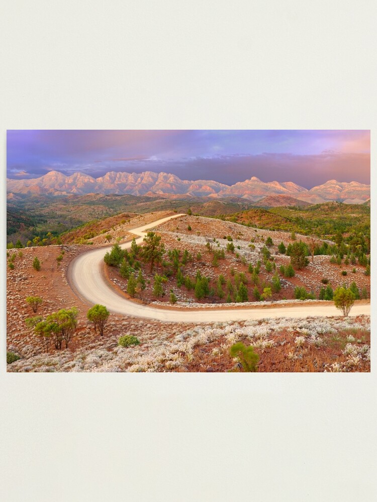 Alternate view of Bunyeroo Valley, Flinders Ranges, South Australia Photographic Print