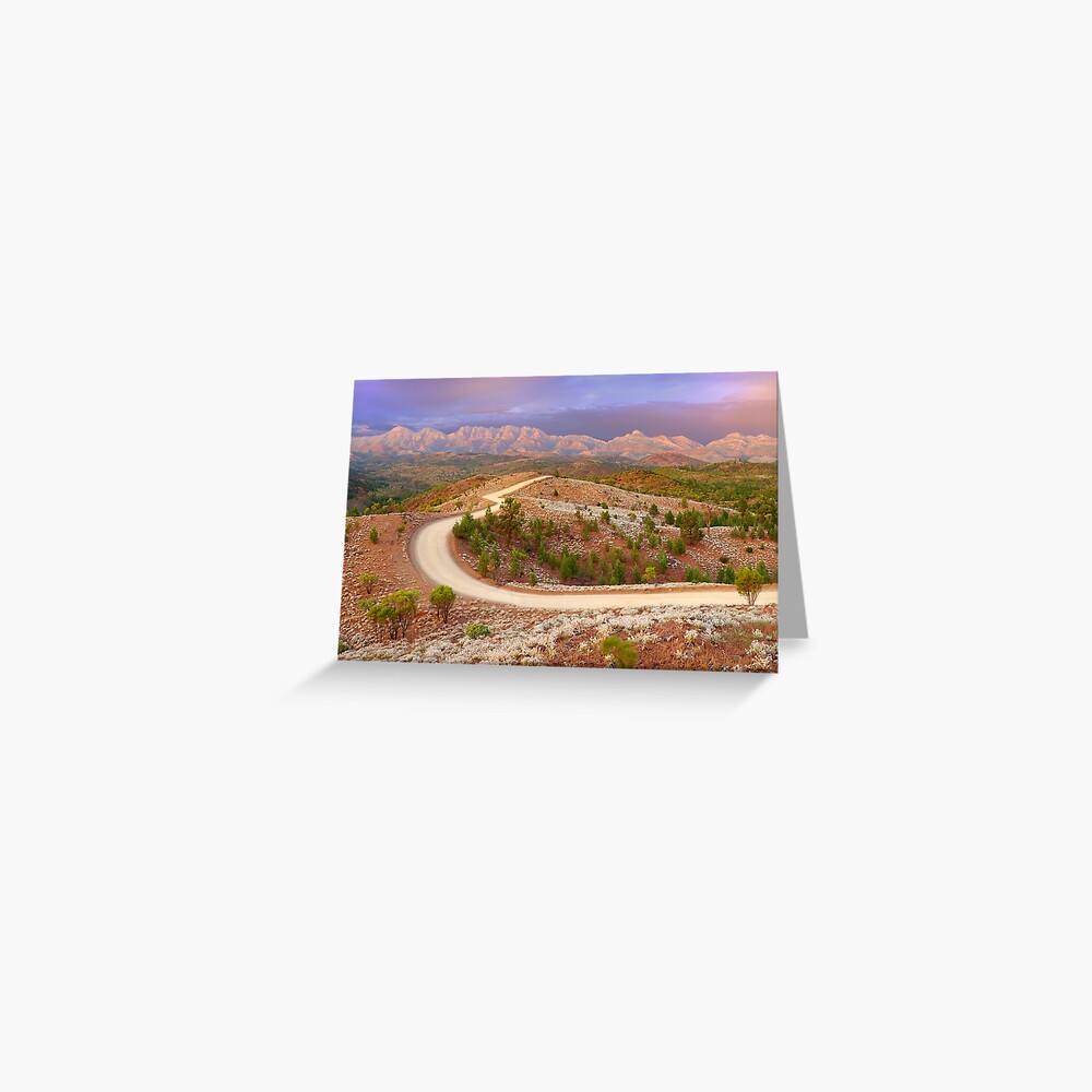 Bunyeroo Valley, Flinders Ranges, South Australia Greeting Card