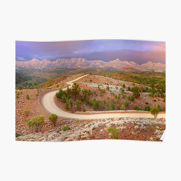Bunyeroo Valley, Flinders Ranges, South Australia Poster