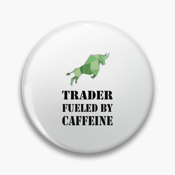 Artikelvorschau, Trader fueled by caffeine entworfen und verkauft von saulmedia.