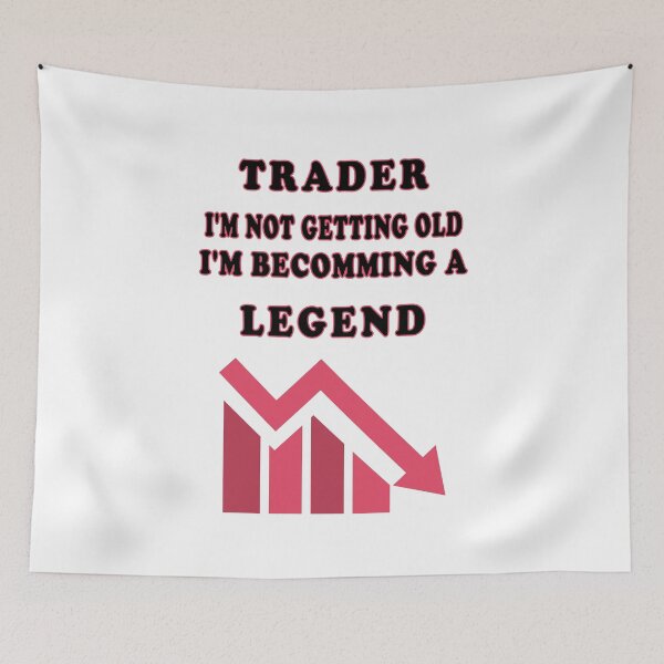 Item preview, Trader I'm not getting old I'm becomming a legend designed and sold by saulmedia.