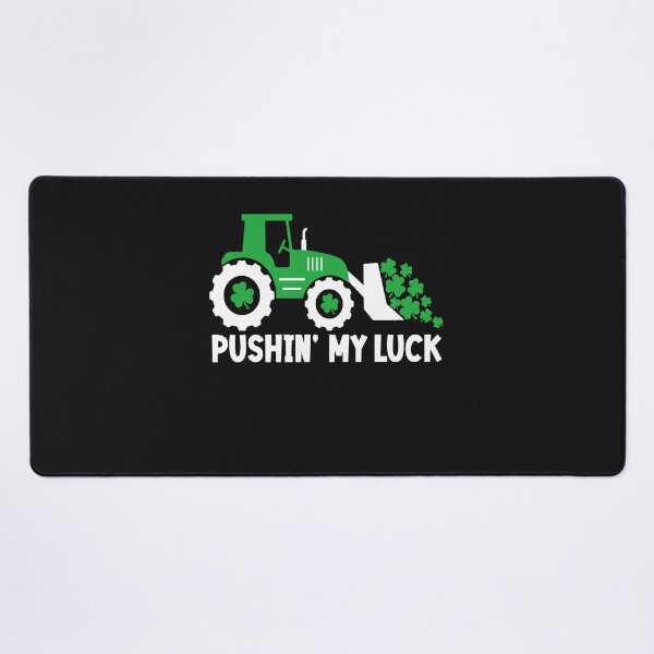 Item preview, Kids Patricks Day Tractors Pushin My Luck Clover Toddler Boy designed and sold by Pitchou07.