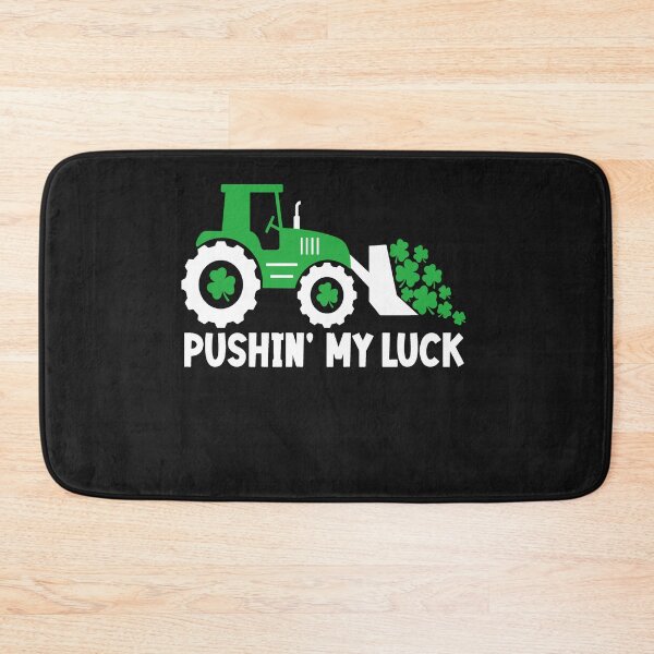 Item preview, Kids Patricks Day Tractors Pushin My Luck Clover Toddler Boy designed and sold by Pitchou07.