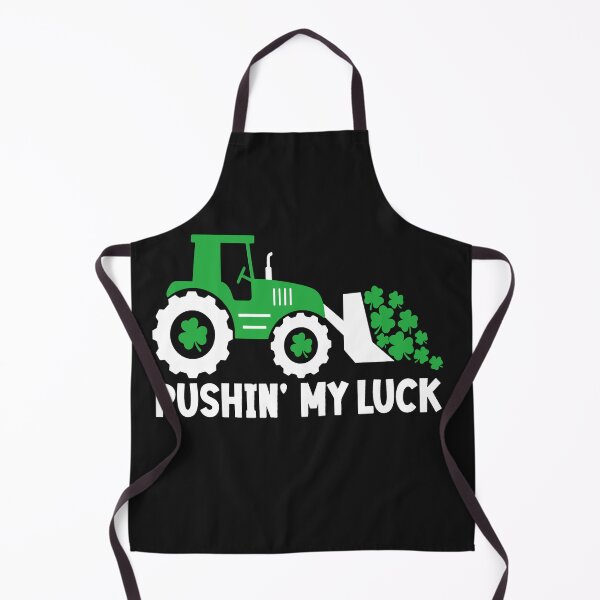 Item preview, Kids Patricks Day Tractors Pushin My Luck Clover Toddler Boy designed and sold by Pitchou07.