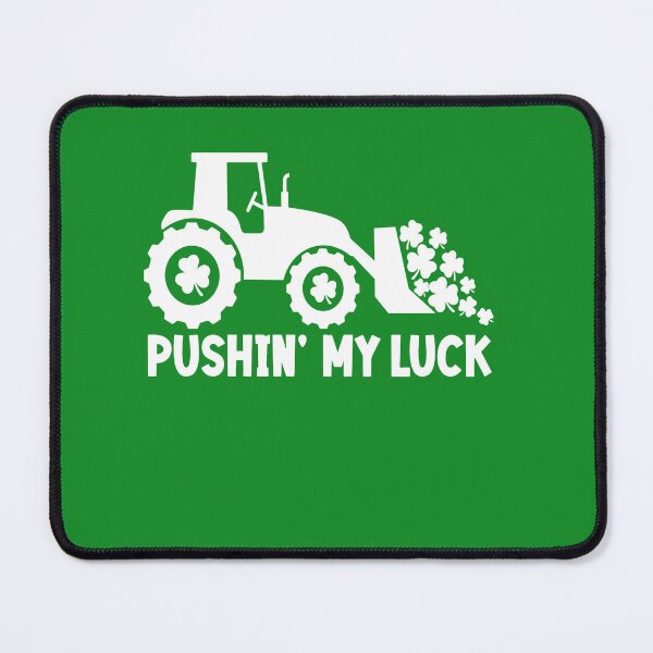 Item preview, Kids Patricks Day Tractors Pushin My Luck Clover Toddler Boy designed and sold by Pitchou07.
