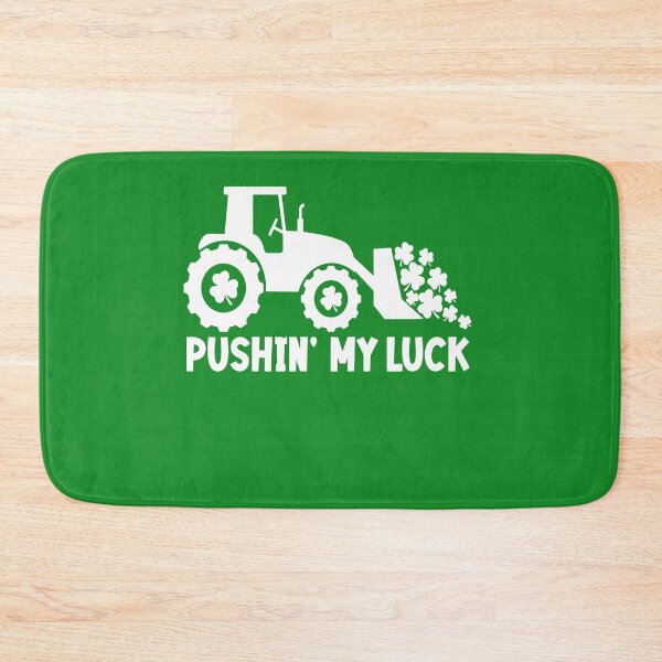 Item preview, Kids Patricks Day Tractors Pushin My Luck Clover Toddler Boy designed and sold by Pitchou07.