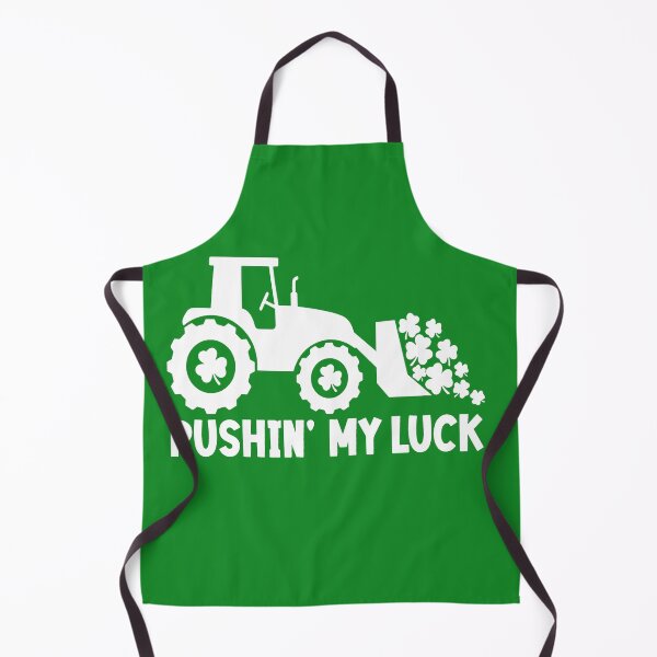 Item preview, Kids Patricks Day Tractors Pushin My Luck Clover Toddler Boy designed and sold by Pitchou07.