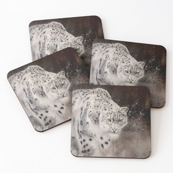 Item preview, Snow leopard designed and sold by Art-to-Life.