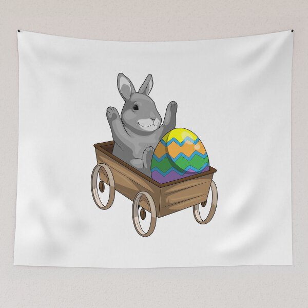 Artikelvorschau, Hase Ostern Osterei Wagen entworfen und verkauft von Snabdesign84.
