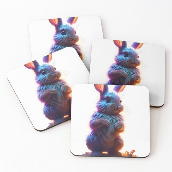 Item preview, Celestial Bunny Ballet: Fluffy Tails in Starry Constellations designed and sold by RealisticAi.