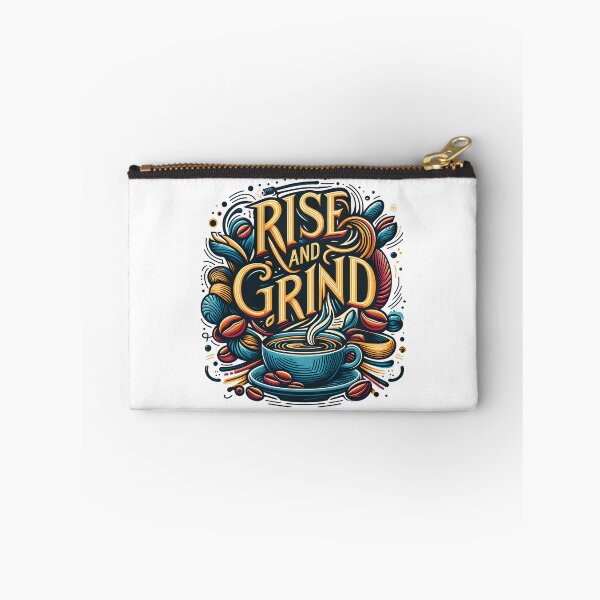 Item preview, Rise and Grind, typography designed and sold by maxmaj.