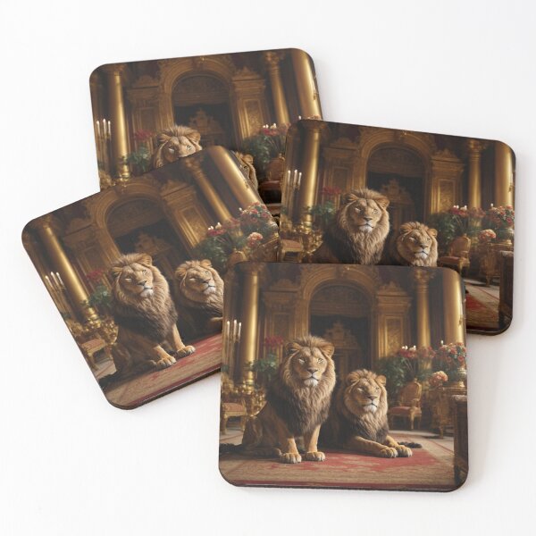 Item preview, Royal Lions designed and sold by Enchanting Art Vista.