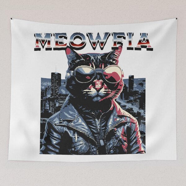 Item preview, Mafia Cat designed and sold by CyberWindow.