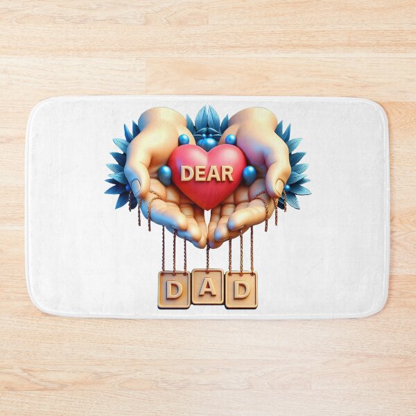Item preview, 'Dear DAD' Hands designed and sold by Glariix.
