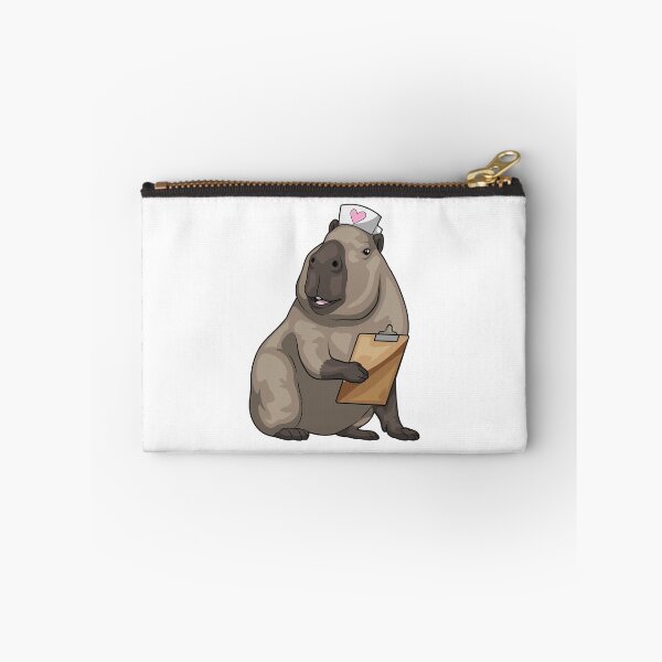 Item preview, Capybara Nurse Clipboard designed and sold by Snabdesign84.