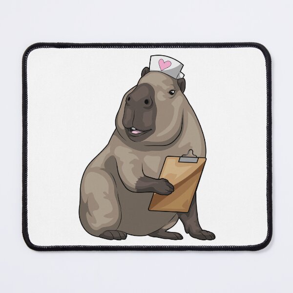Item preview, Capybara Nurse Notepad designed and sold by Snabdesign84.