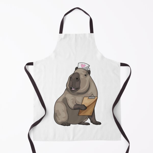 Item preview, Capybara Nurse Notepad designed and sold by Snabdesign84.