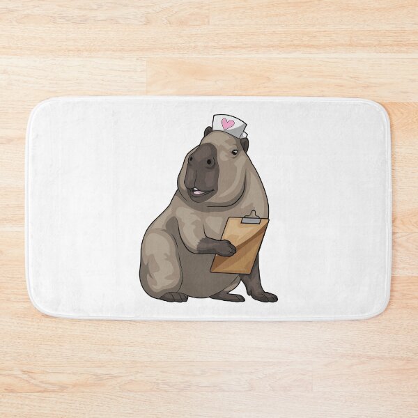 Item preview, Capybara Nurse Clipboard designed and sold by Snabdesign84.