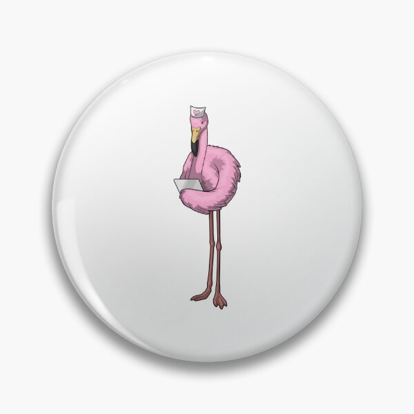 Item preview, Flamingo Nurse Note designed and sold by Snabdesign84.