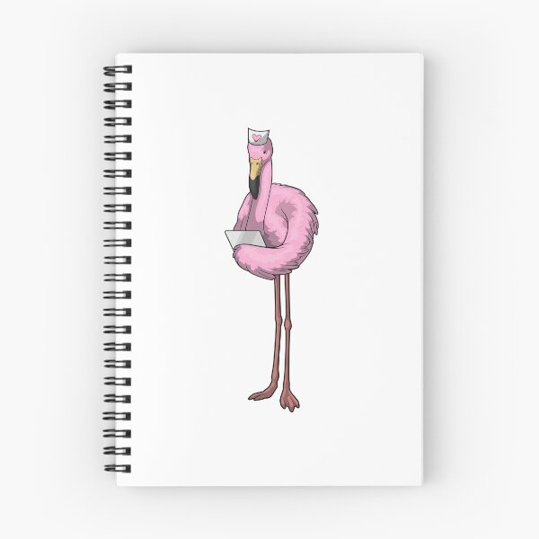 Item preview, Flamingo Nurse Note designed and sold by Snabdesign84.