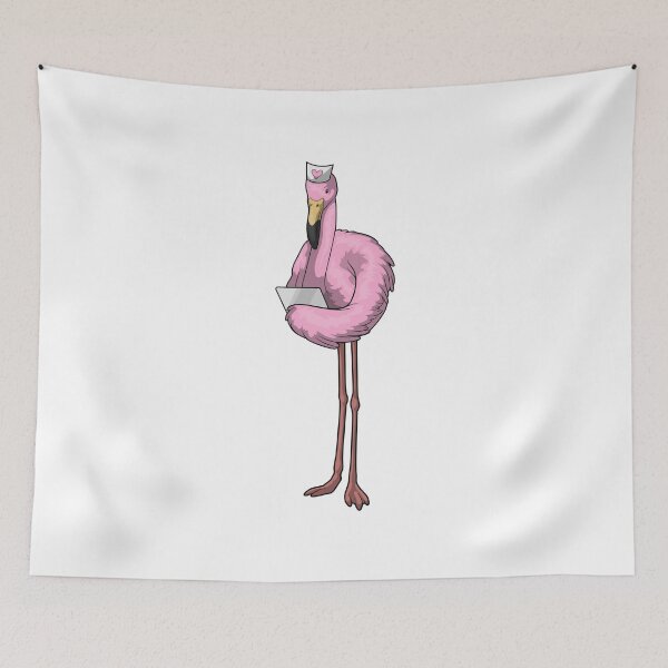Item preview, Flamingo Nurse Note designed and sold by Snabdesign84.