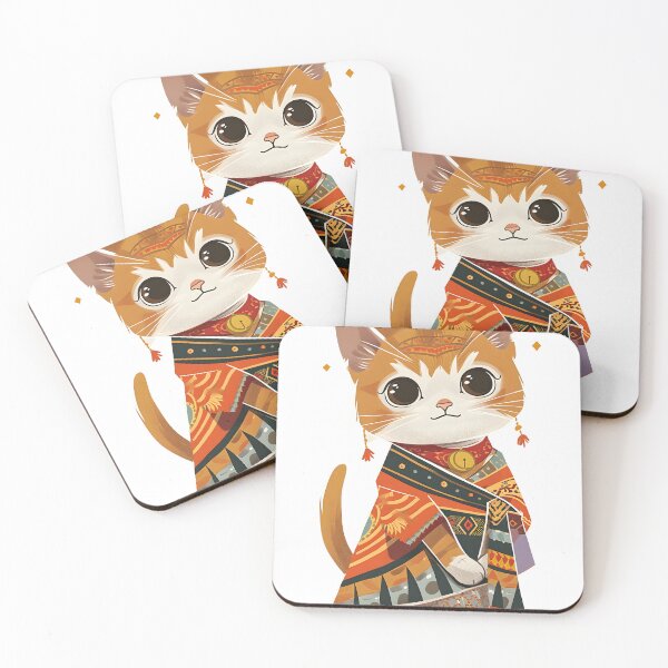 Item preview, Yellow Cat No.9 designed and sold by Ryslissa.