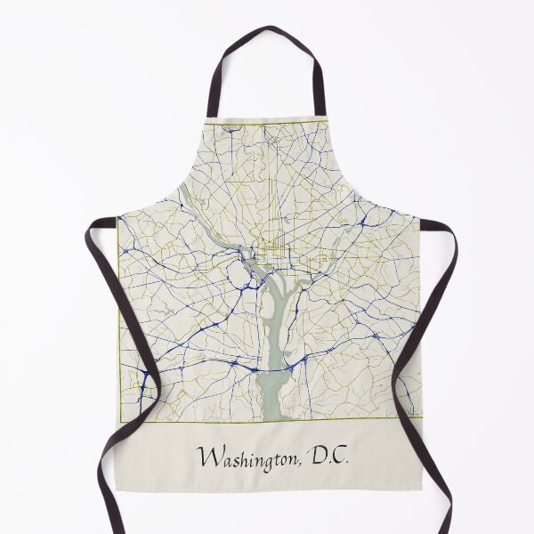 Item preview, Washington DC Named City Map - Hand-Drawn designed and sold by StylishStacks.