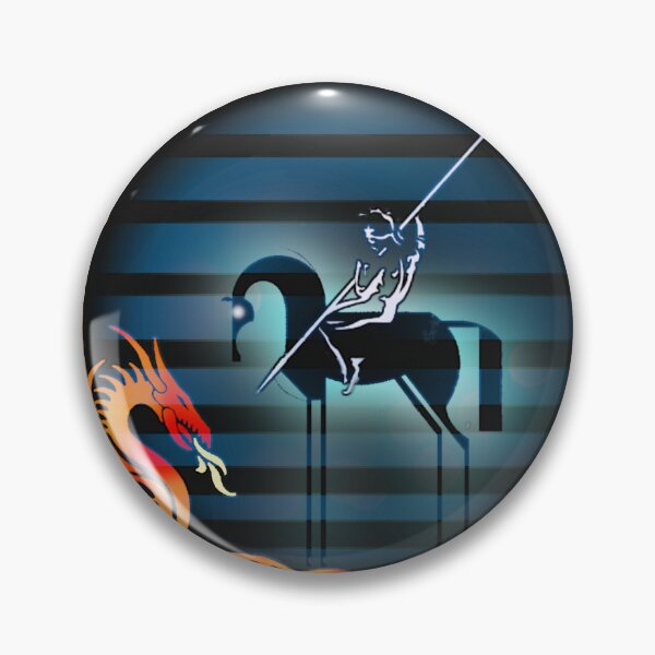 Item preview, Saint George and the Dragon designed and sold by Sanctum Icons.