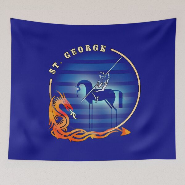 Item preview, Saint George and the Dragon designed and sold by Sanctum Icons.