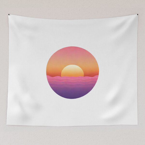Item preview, Silhouettes of Palm Trees on a Blazing Digital Sunset (299) designed and sold by WASjourney.