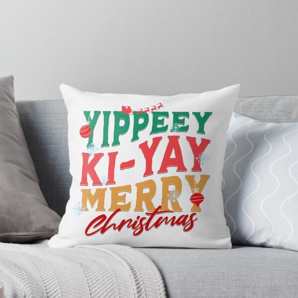 Item preview, Action-Packed Holiday Cheer: Yippee-Ki-Yay Merry Christmas Tee designed and sold by bsilvia.