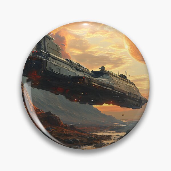 Item preview, Sunset Descent: Alien Shores designed and sold by APARTAI EU.