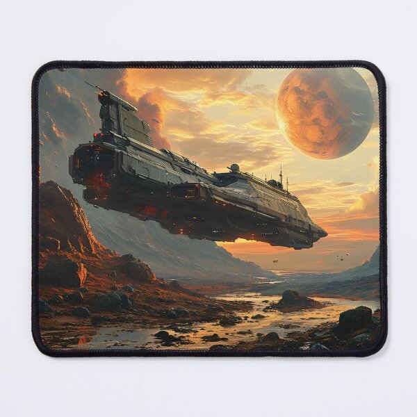 Item preview, Sunset Descent: Alien Shores designed and sold by APARTAI EU.